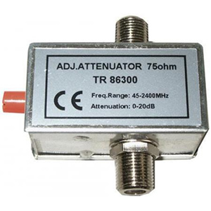 Attnuateur de signal 0-20 dB rglable, 45 - 2400 MHz