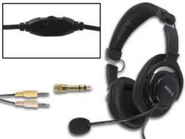 Casque stro numrique avec microphone compatible tlphone PABX / PC