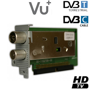Tuner Hybrid DVB-C/T pour VU+ UNO / ULTIMO / DUO2