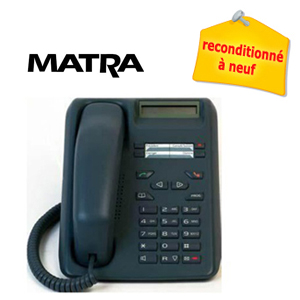 Poste téléphonique numérique MATRA M725 - fonctionne uniquement avec un standard MATRA - Reconditionné à neuf 