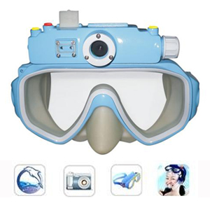 Masque de plonge sous-marine avec camra - 4 Go