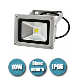 Projecteur clairage  led 700 Lumens - 10W blanc froid 220v - tanche IP65