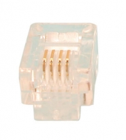 Fiche modulaire RJ11 - Lot des 10 pices 