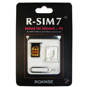 Dsimlockeur pour iPhone 4 - iPhone 4S et iPhone 5 - R-SIM7