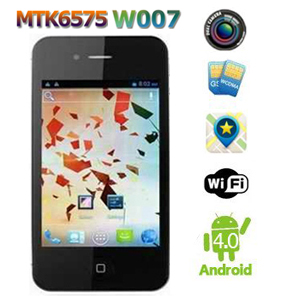Smartphone iAndroid 4S MTK 6575 Android 4.0 Double SIM - GPS - WIFI - 3G