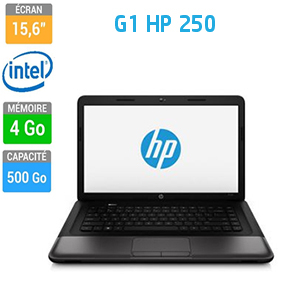 Pc Portable Hp 250 G1 (H6Q69ES) - Intel Core i5 - 4 Go DDR3 - HDD 500Go - Ecran 15,6