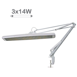 Lampe de bureau 3x14W blanc