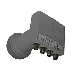 LNB Quad 0,3 dB - LEMP-40QDL - LEMON - 3 an de garantie