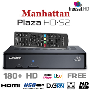 Manhattan Plaza HD-S2 pour FREESAT UK (TNT anglaise) - Terminal numrique HD