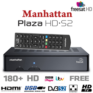 Manhattan Plaza HD-S2 pour FREESAT UK (TNT anglaise) - Terminal numrique HD