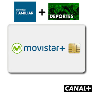 Abonnement Espagnol Movistar+ Familiar + Deporte - 18 mois - Astra 19.2 E
