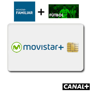 Abonnement Espagnol Movistar+ Familiar + Fútbol - 18 mois - Astra 19.2 E