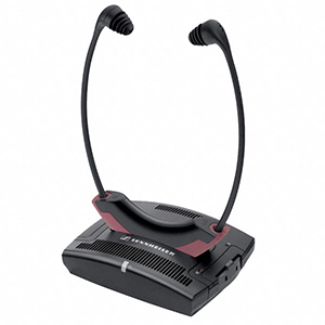Casque pro SENNHEISER - SET 50 TV - st�thoscopiques - sans fil - mono - infrarouge - port�e jusqu�� 12m