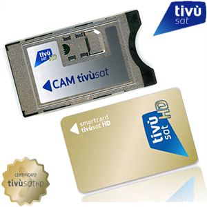 Pack Italien TIVU Sat  vie + module SmarCAM Tivu sat