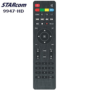Télécommande d’origine pour STARcom 9947