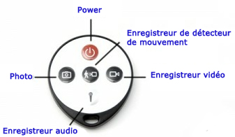 telecommande reveil espion