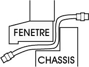 schema cable passe fenetre