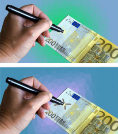 Acb Stylo Détecteur de Faux billets pour billets euros