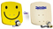 Parabole en aluminium 33cm (33 x 33cm) - Smiley Jaune ou Beige - Technisat DigiDish 33