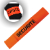 Brassard orange fluo avec velcro et inscription SECURITE