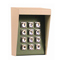 Clavier radio  codes 9V -1 code matre - 8 codes esclaves - botier mtal