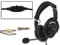 Casque stro numrique avec microphone compatible tlphone PABX / PC