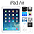 Apple iPad Air Retina - 9.7 Capacitif - Wifi + Cellular - HDD 32 Go - Bluetooth - iOS 7 - Argent ou Gris sidral