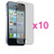 Kit de 10 films antireflet HD de Screen Protector pour iPhone 4/4s