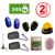 Kit  battants confort BR350  300Kg - jusqu 3,5m - ouverture : 125  maxi - 80 cycles / jour