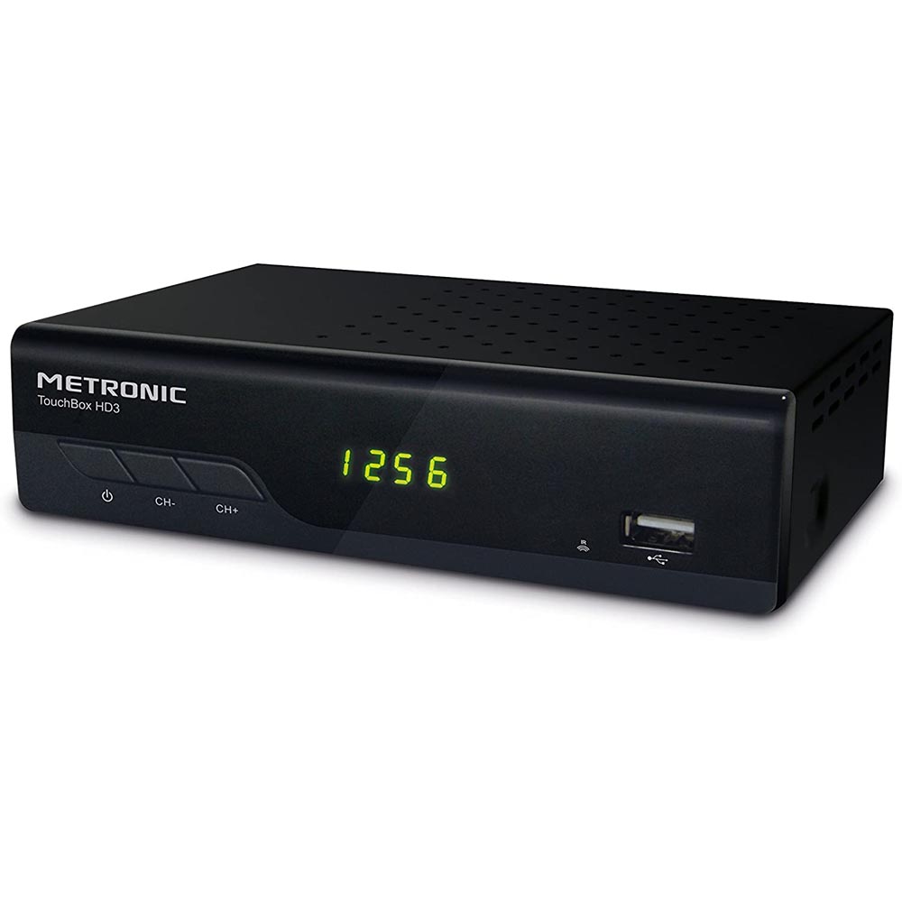 Dcodeur Satellite Tuner Free-to-air Touch Box HD3 - Time Shift, Lecteur multimdia, Chanes satellite trangres gratuites en HD