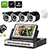 Kit 4 camras filaire 720p tanche IP67 + Enregistreur DVR - 4 canaux avec cran LCD 7