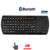 Mini clavier sans-fil Bluetooth QWERTY 71 touches avec pav tactile et lampe de poche LED - pour PC / Tablette / Smartphone jusqu 10 mtres