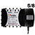 Multiswitch 5/8 Atemio Premium Line - 5 entres / 8 sorties