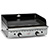 Plancha GAZ 60cm - 2 Brleurs - FORGE ADOUR BELHARRA 600 Inox